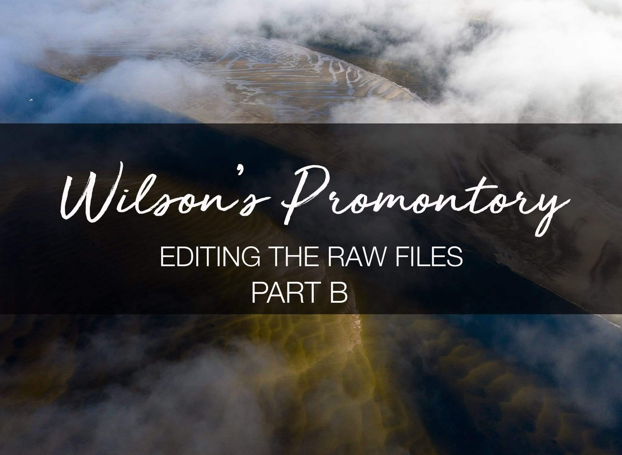 ONLINE WORKSHOP - Thought Process & Editing Workflow RAW FILES Wilson's Promontory July 2020 Trip PART B-Tom-Putt-Landscape-Prints