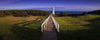 A wooden bridge-like track in a green hill park, Otway Panoramic - Great Ocean Road VIC