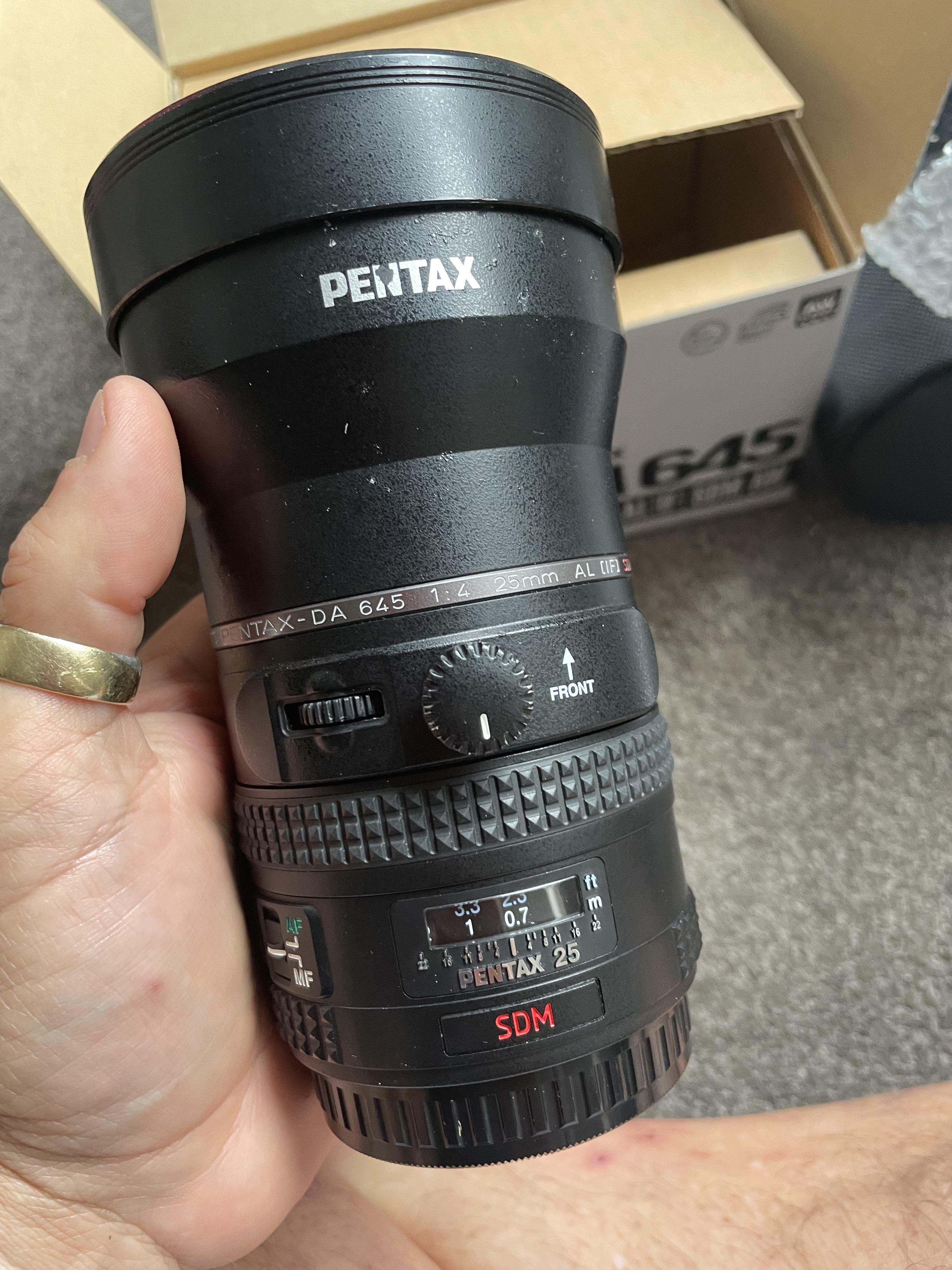 PENTAX 25mm lens, Tom Putt