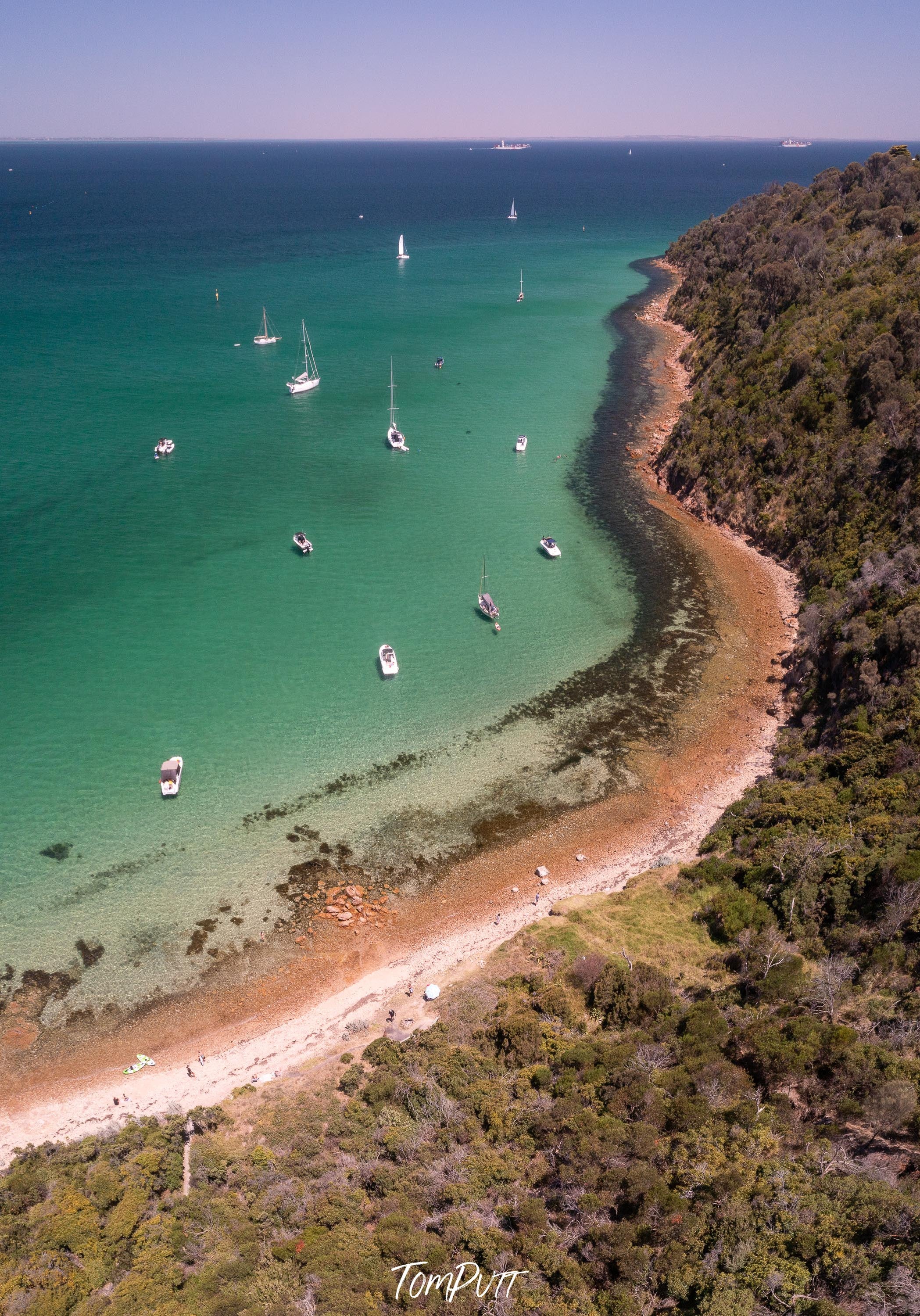 Pebble Cove from above, Mount Martha