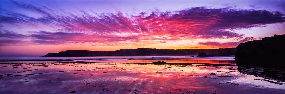 Pink and purple shades of weather, Pennington Reflections - Kangaroo Island SA