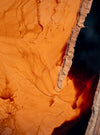 The orangish texture on rocky mountain wall, Perth Mine Sites #1