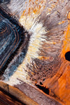 A unique texture of orange and brown color, Perth Mine Sites #2