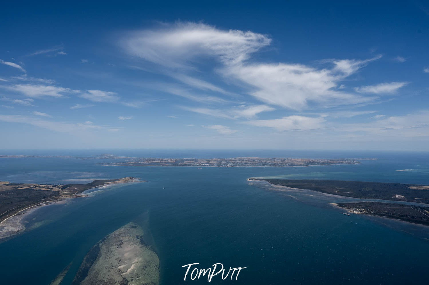 Phillip Island from above