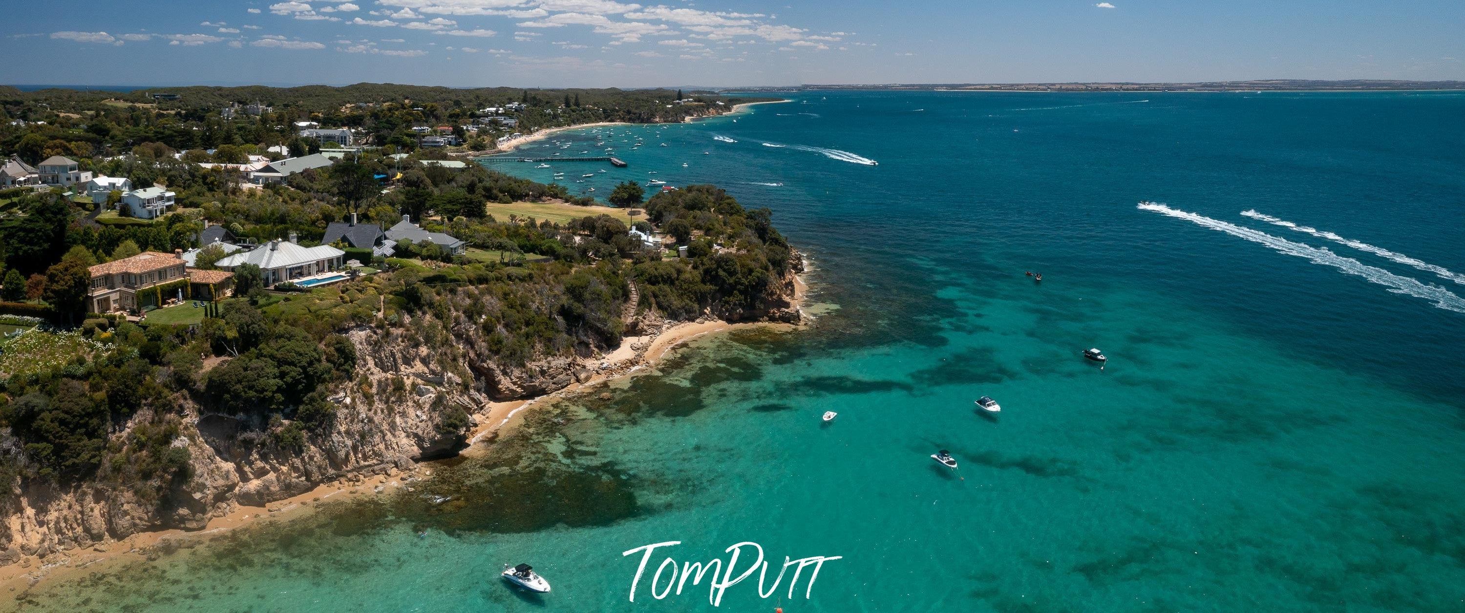 Point Franklin, Portsea from above