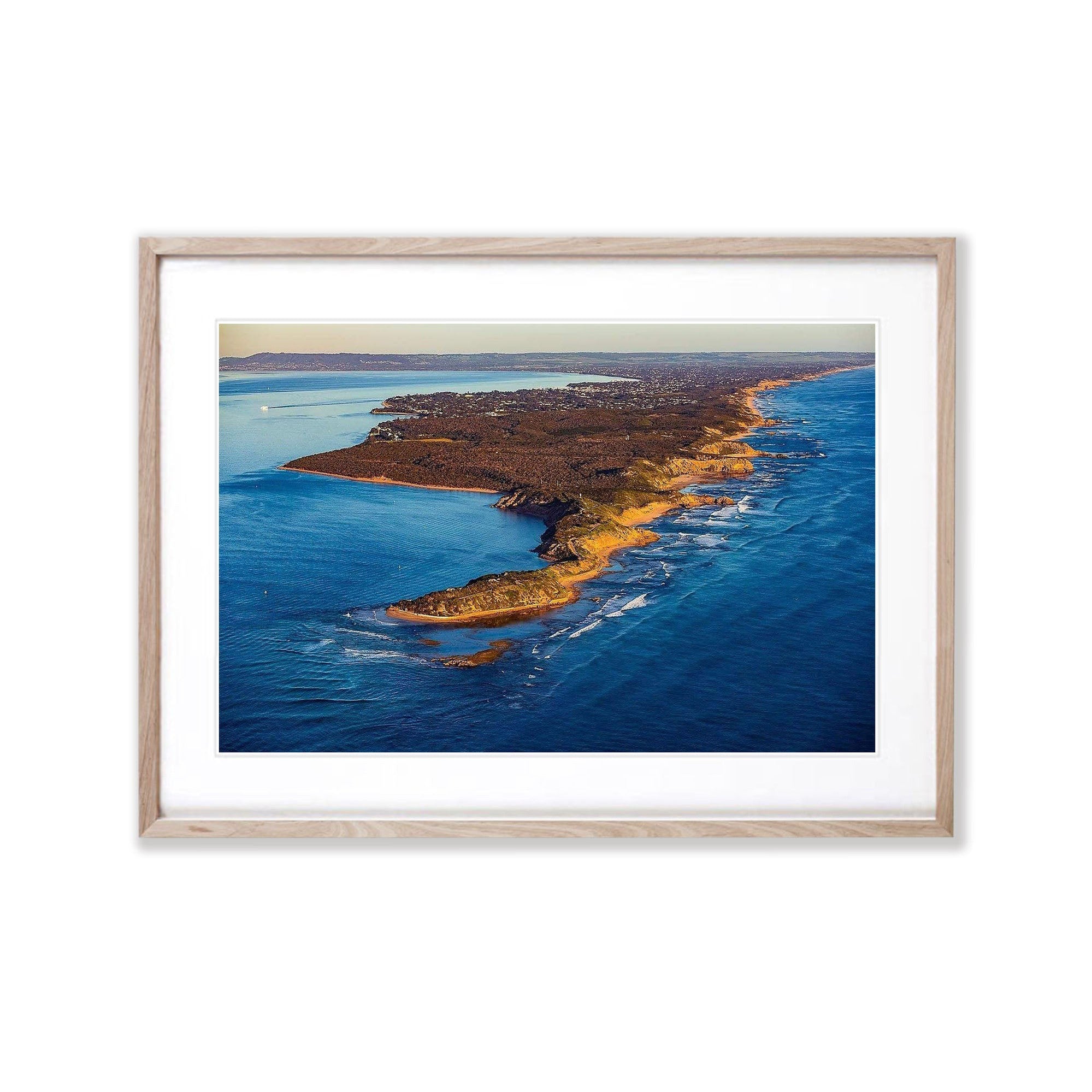 Point Nepean from above, Mornington Peninsula, VIC