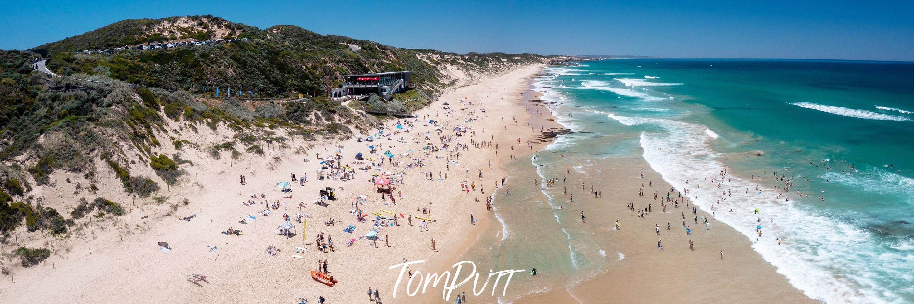 Portsea Back Beach Summer Swimmers