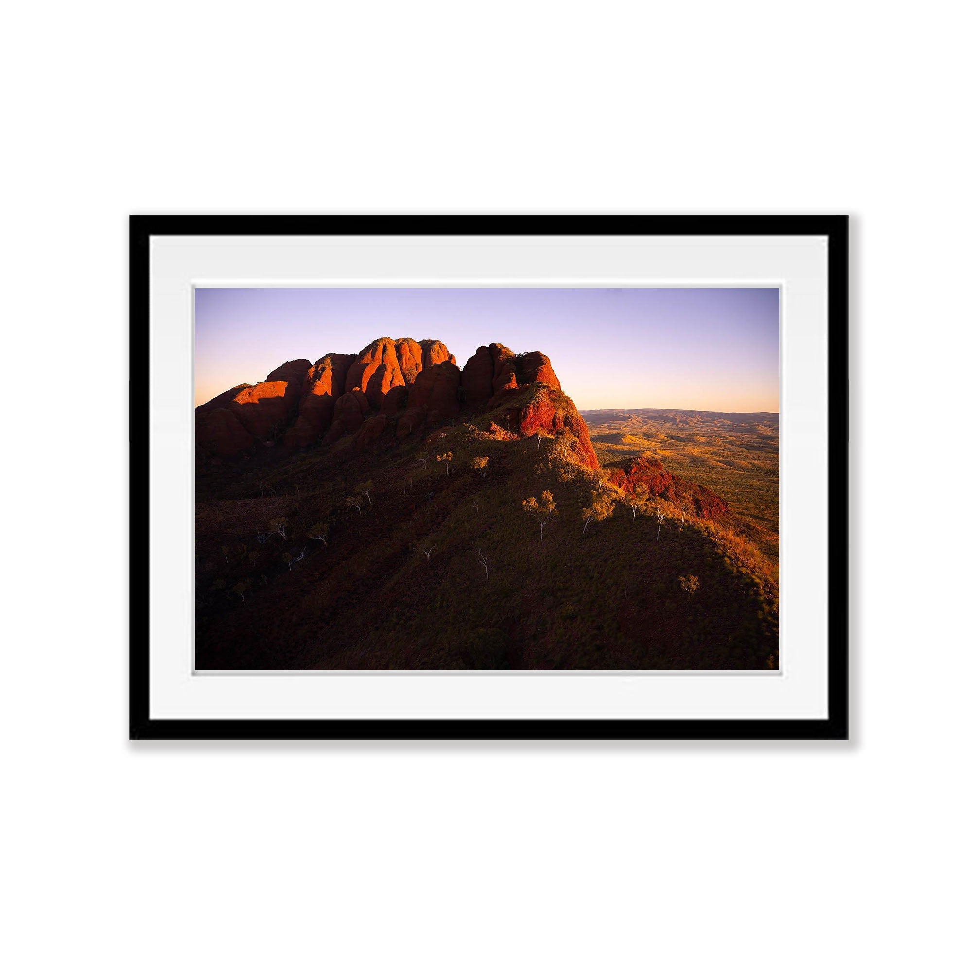 Majestic Peaks at Dusk