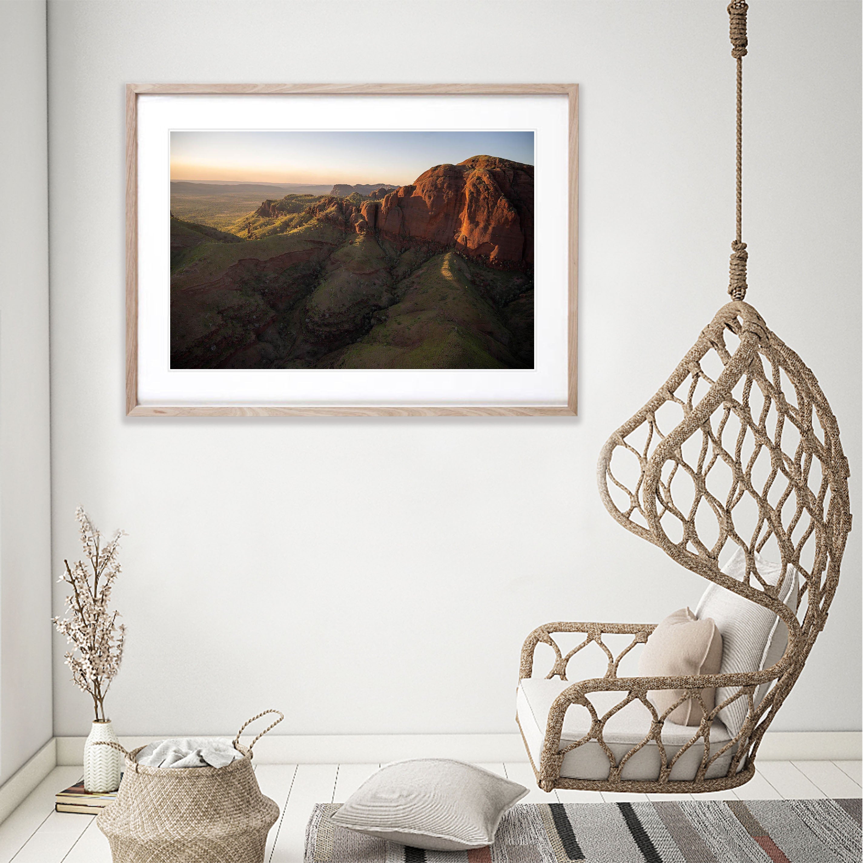 Sunrise Through the Ragged Range