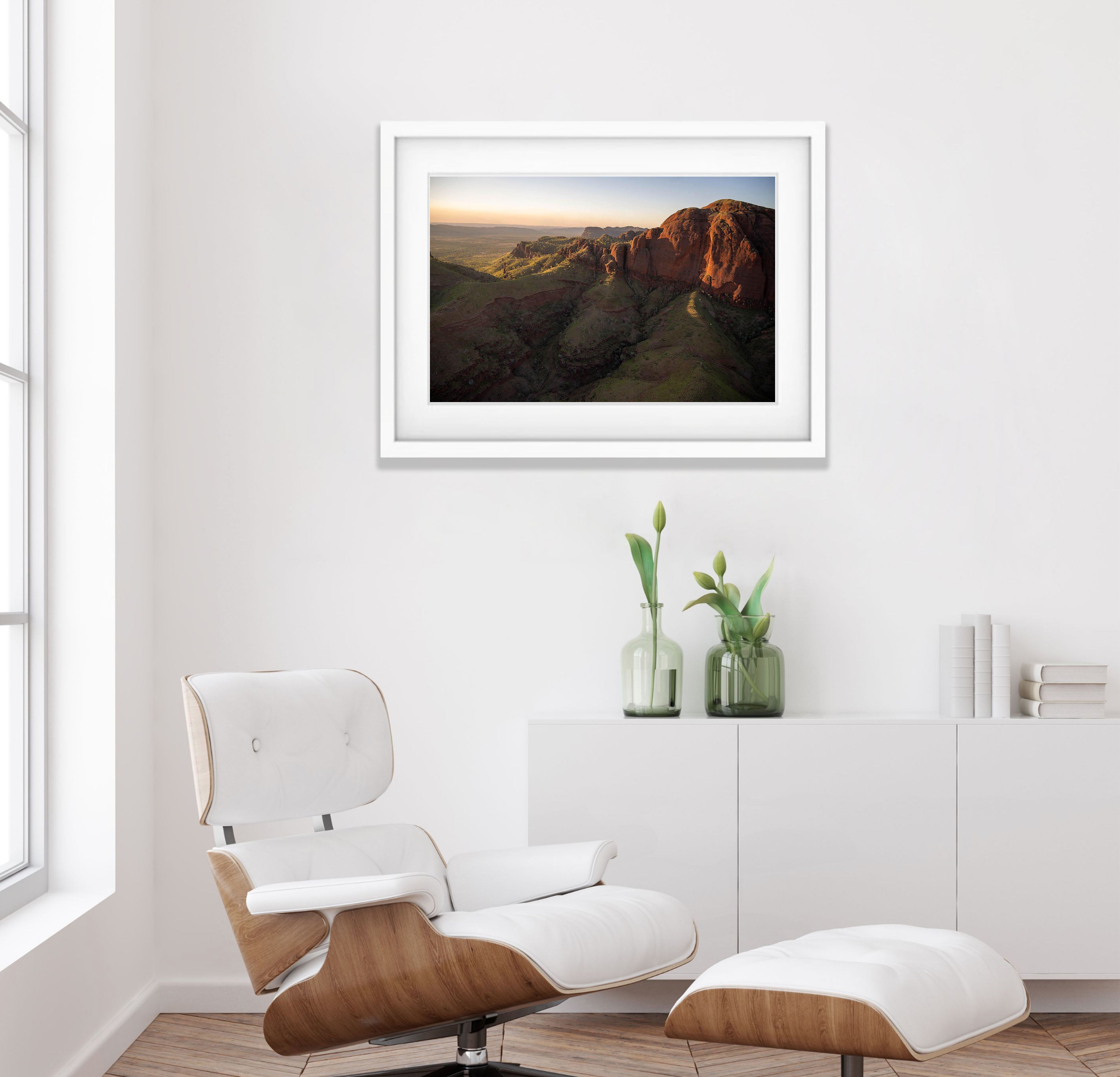 Sunrise Through the Ragged Range