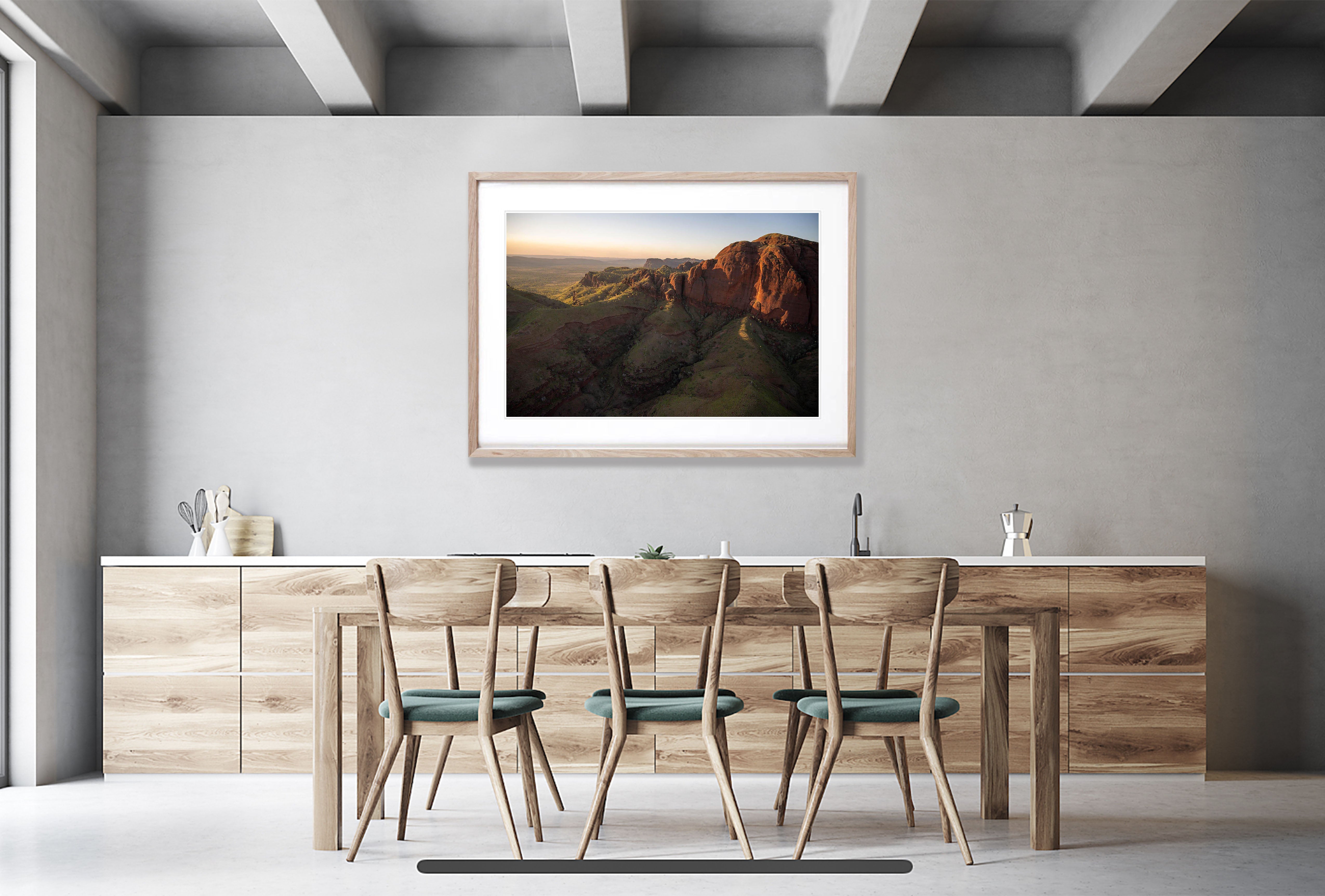 Sunrise Through the Ragged Range