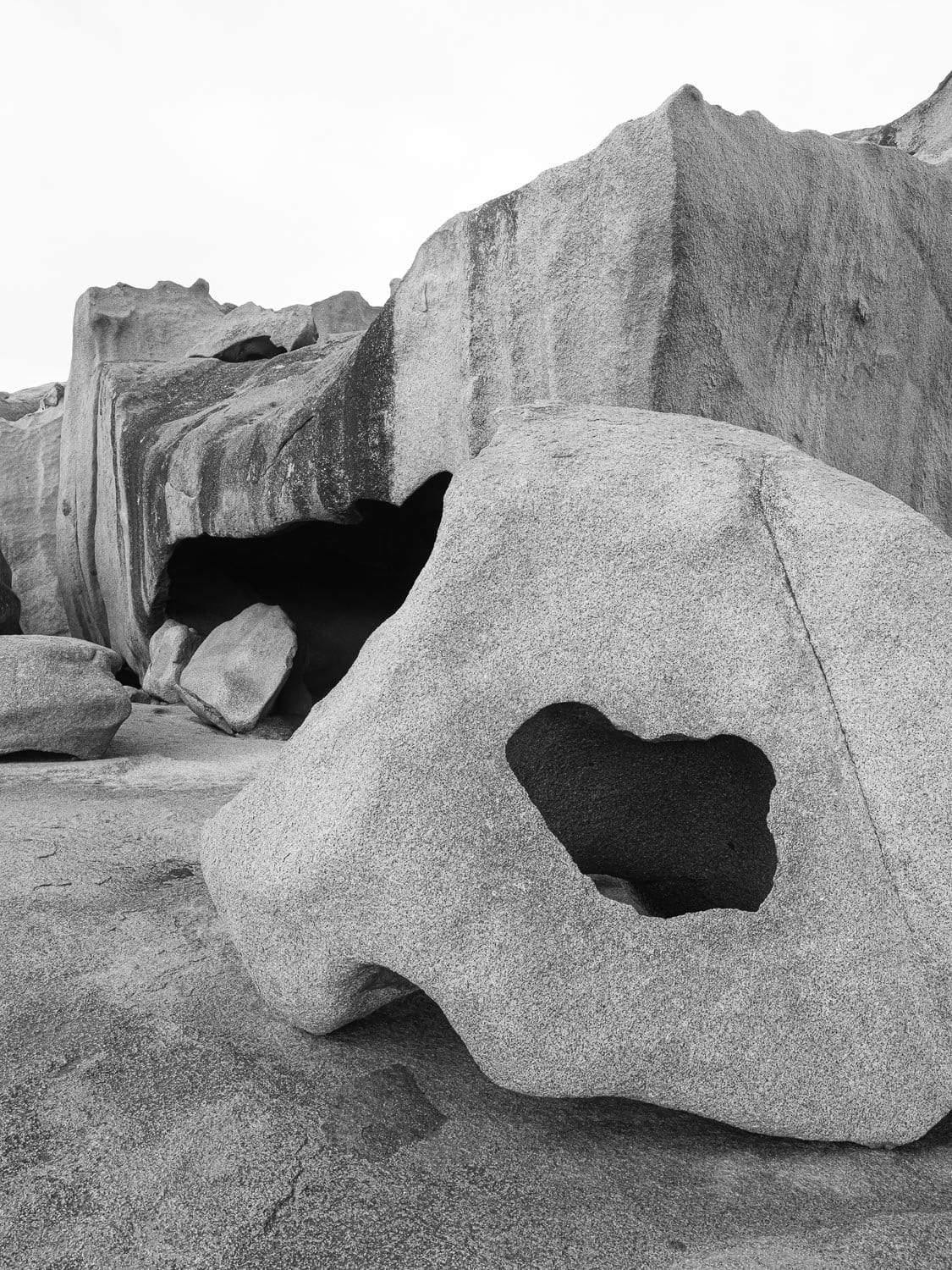 Standing stones, and rocky bolders, Remarkable Rocks #3 - Kangaroo Island SA