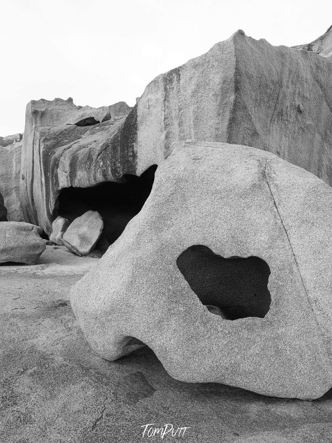 Standing stones, and rocky bolders, Remarkable Rocks #3 - Kangaroo Island SA