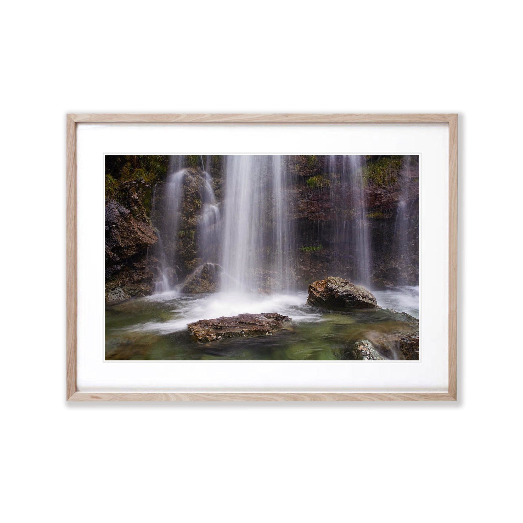 Routeburn Falls abstract, Routeburn Track - New Zealand