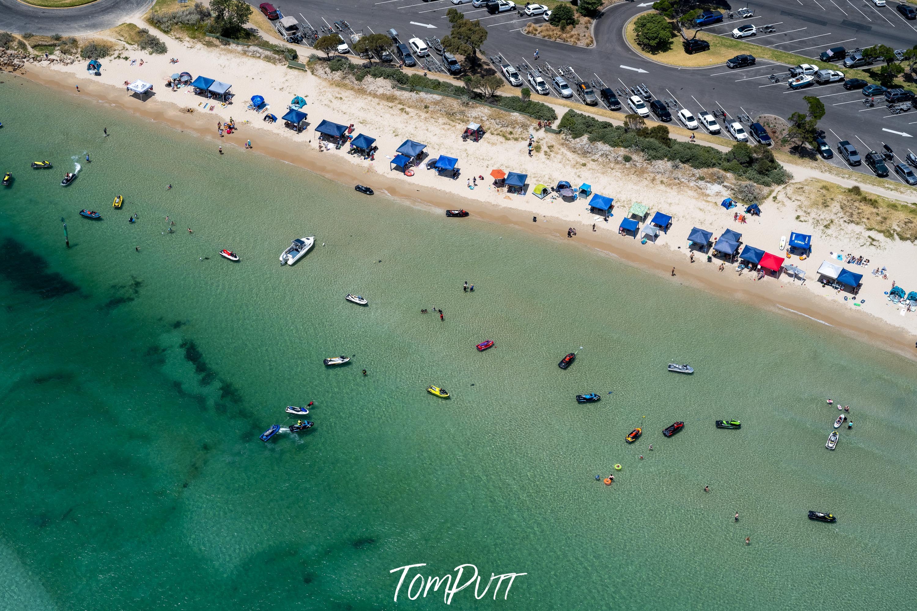 Rye Beach from above