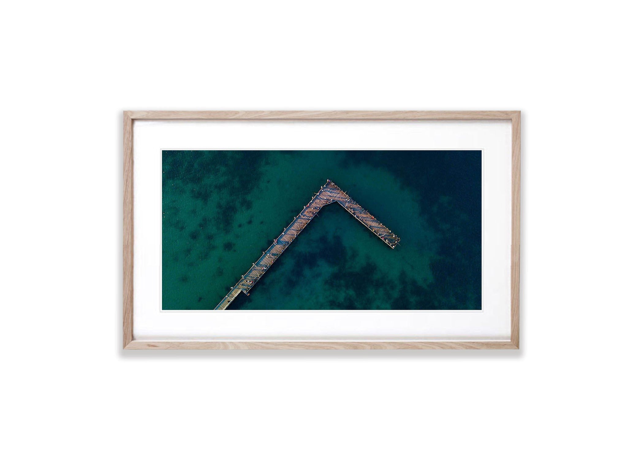 Rye Pier from above, Mornington Peninsula, VIC