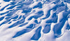 Snow-covered area with giant waves of ice, S Curves New Zeeland Artwork