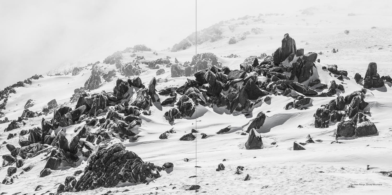 'SNOW - The Snow Landscapes of Australia' book QR