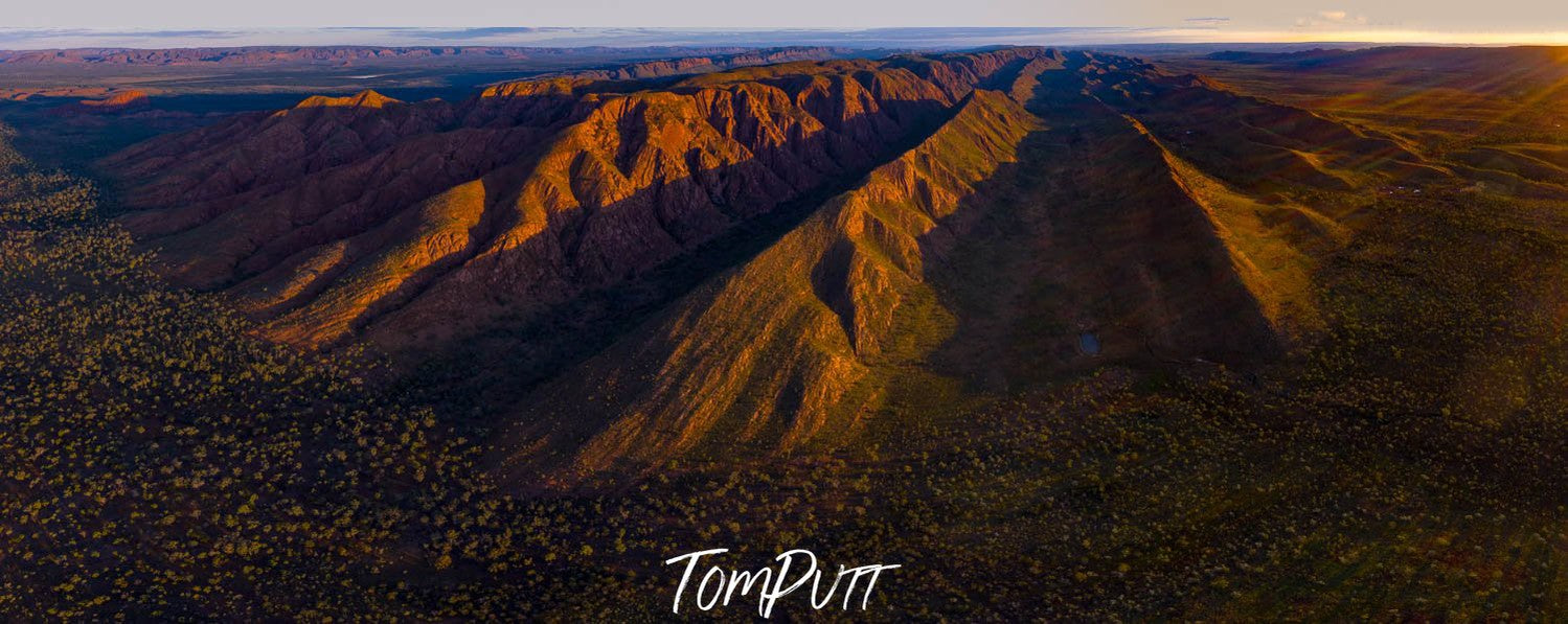 Giant mountains under daylight shadows, Saw Ranges - The Kimberley