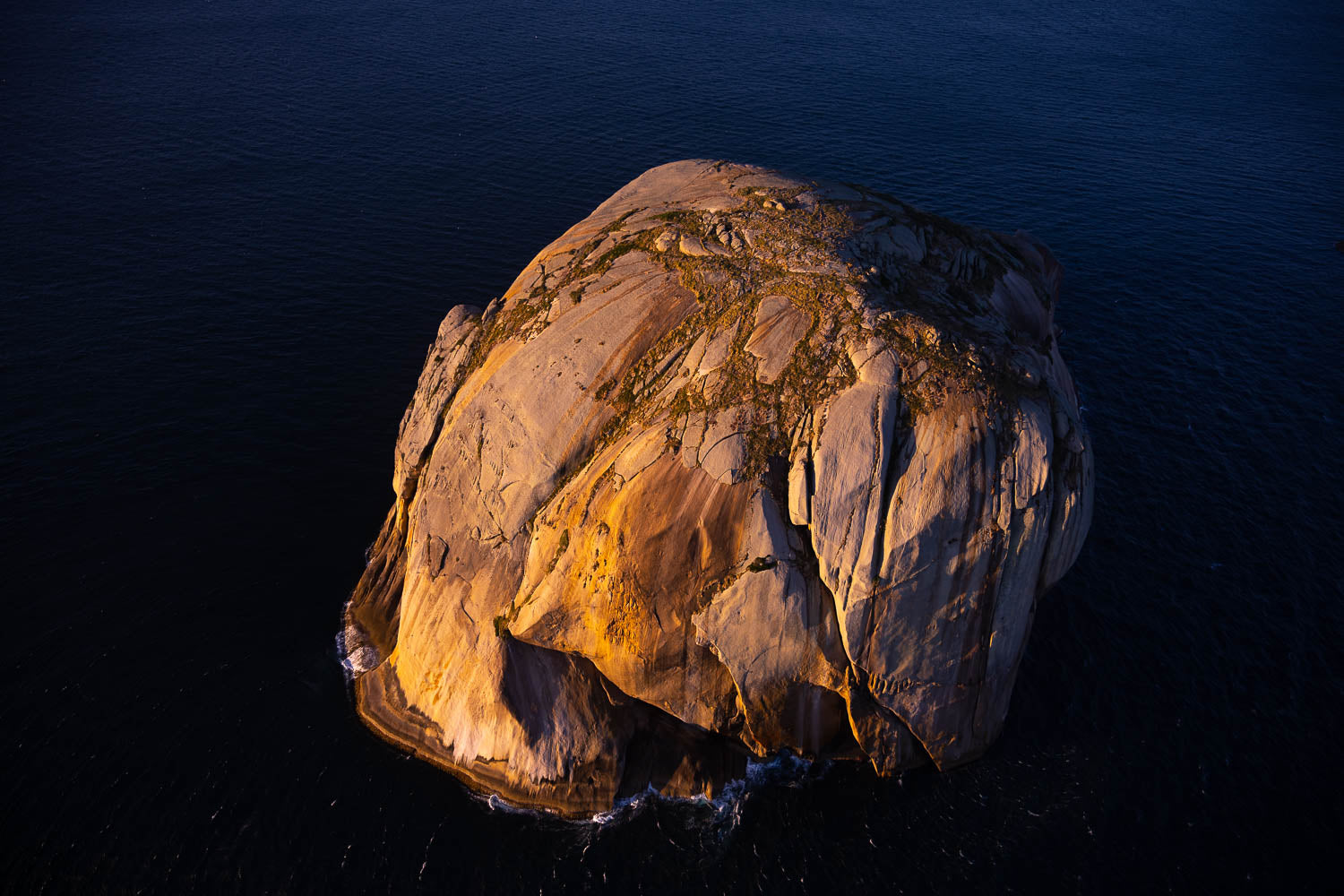 Scull Rock from above #2, Wilson's Promontory