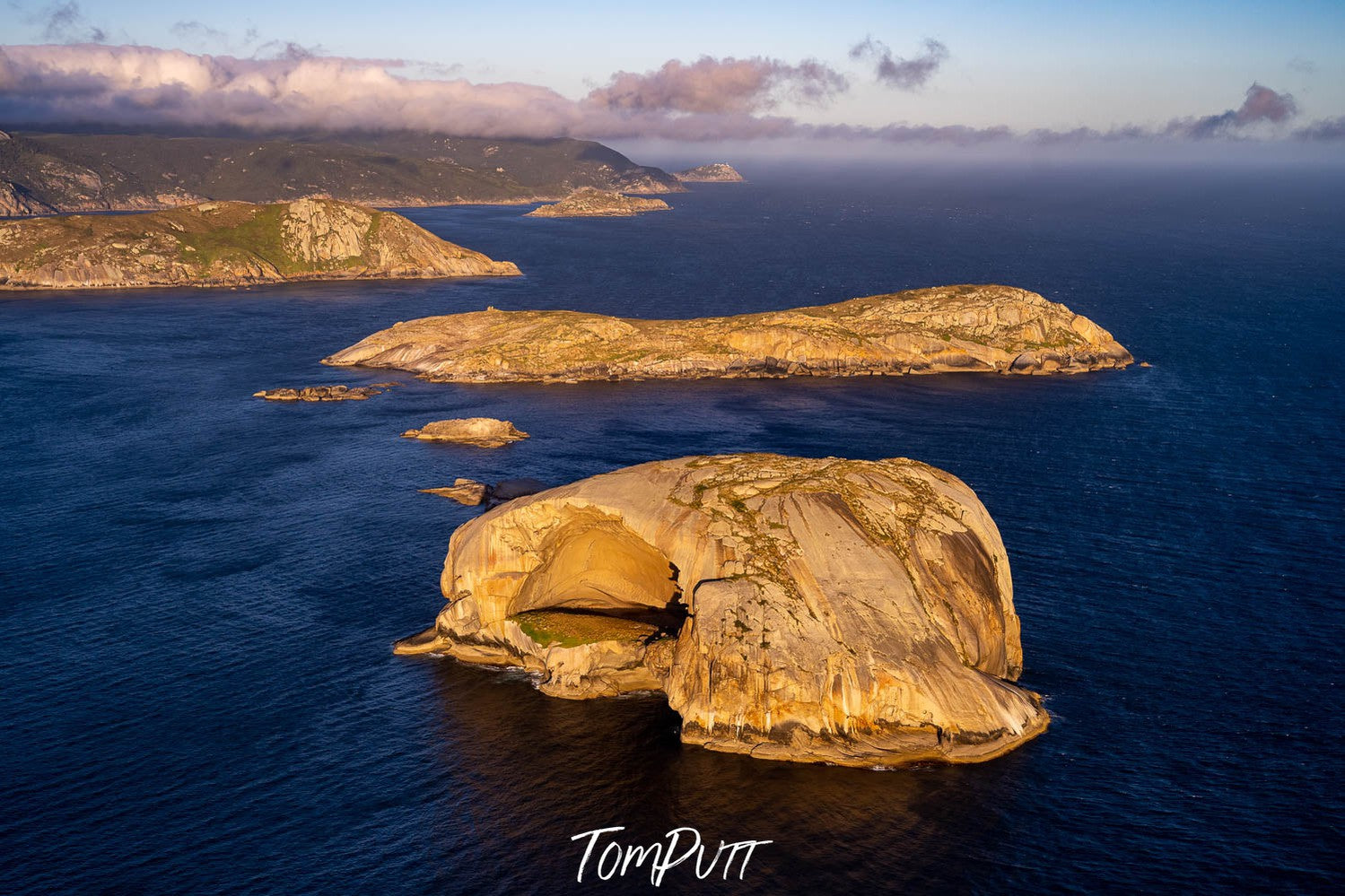 Scull Rock from above, Wilson's Promontory