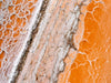 Orange artwork with burning effect of fire, Shades of Orange Artwork