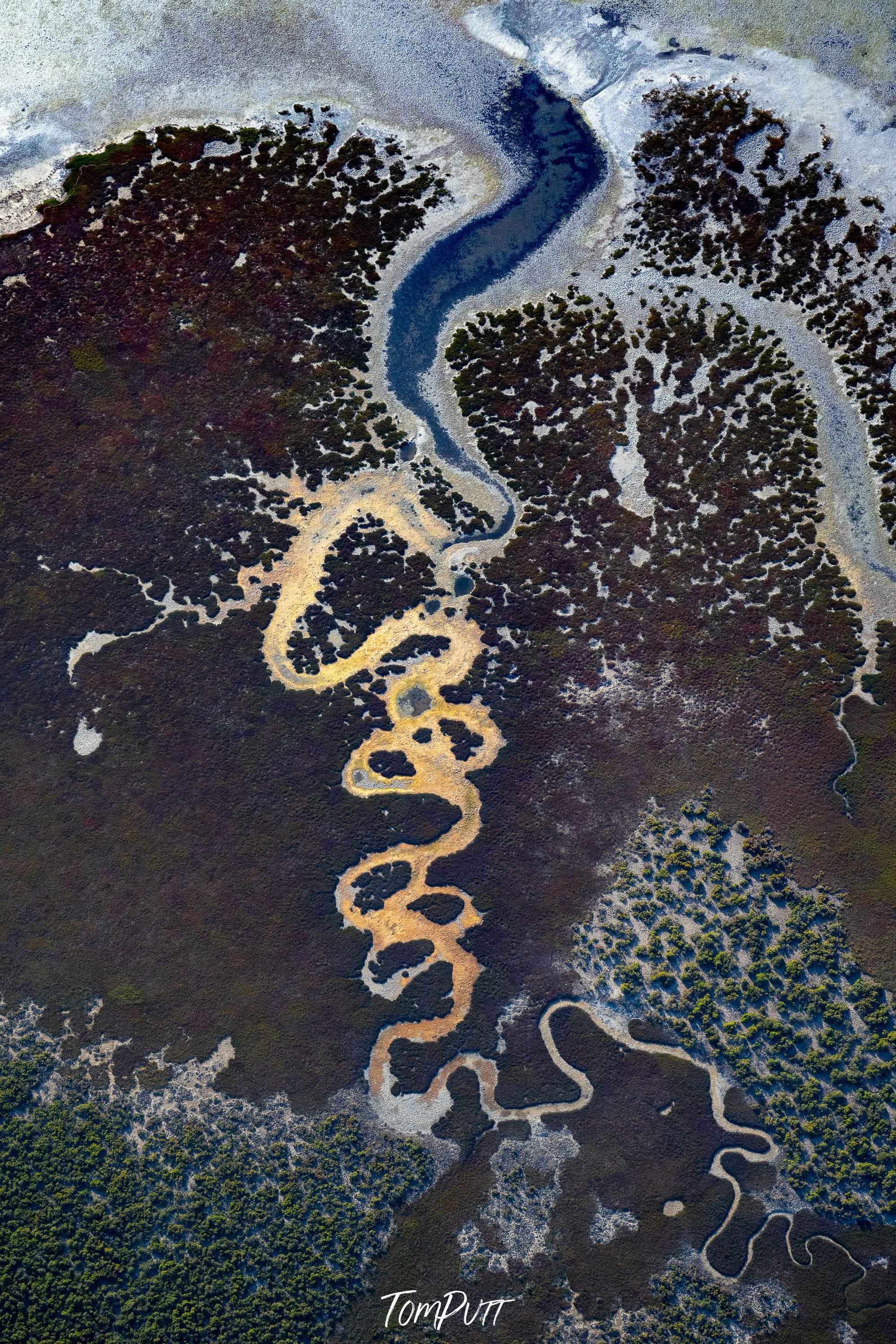 Shallow Inlet abstract, Wilson's Promontory