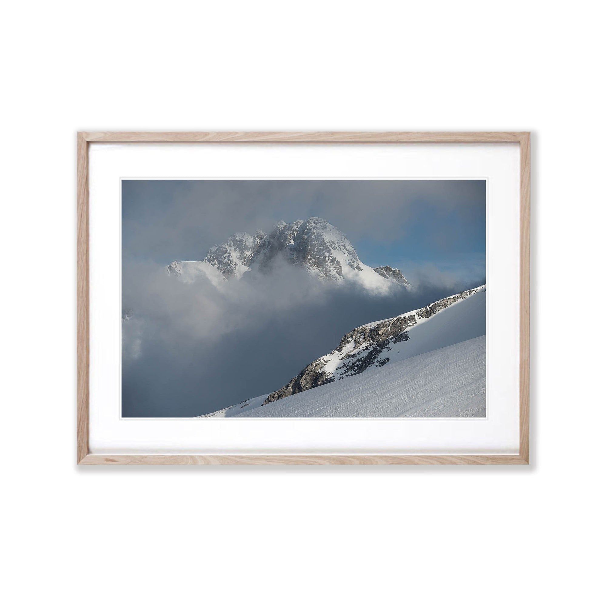 Snow-covered Mountains, South Island, New Zealand