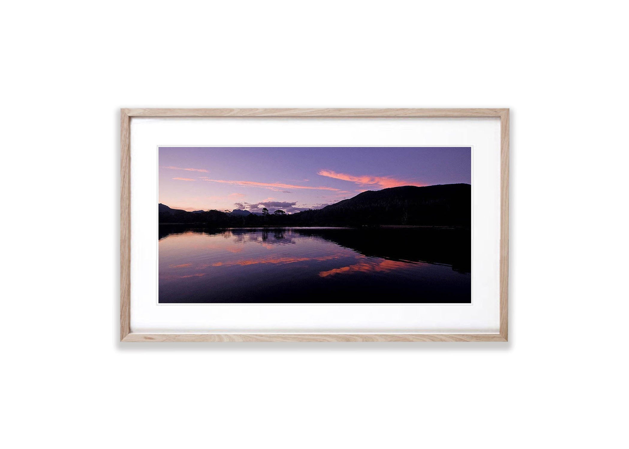 Sunset Reflections in Lake St Clair, Overland Track, Tasmania