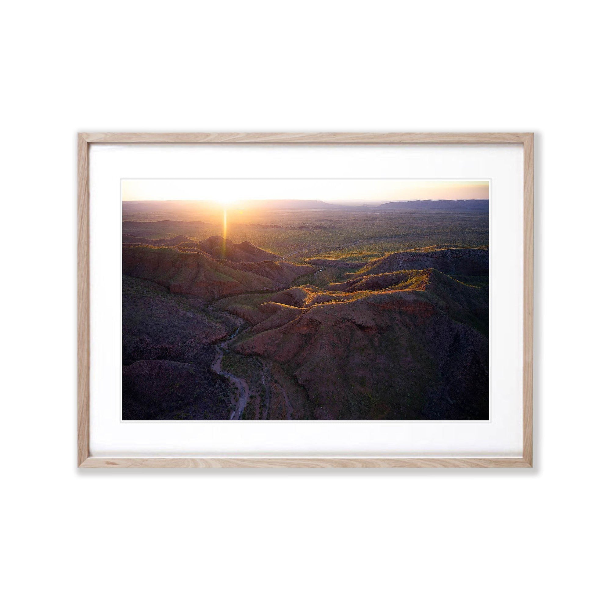 Sunset over Carr Boyd Ranges, Kununurra, Western Australia