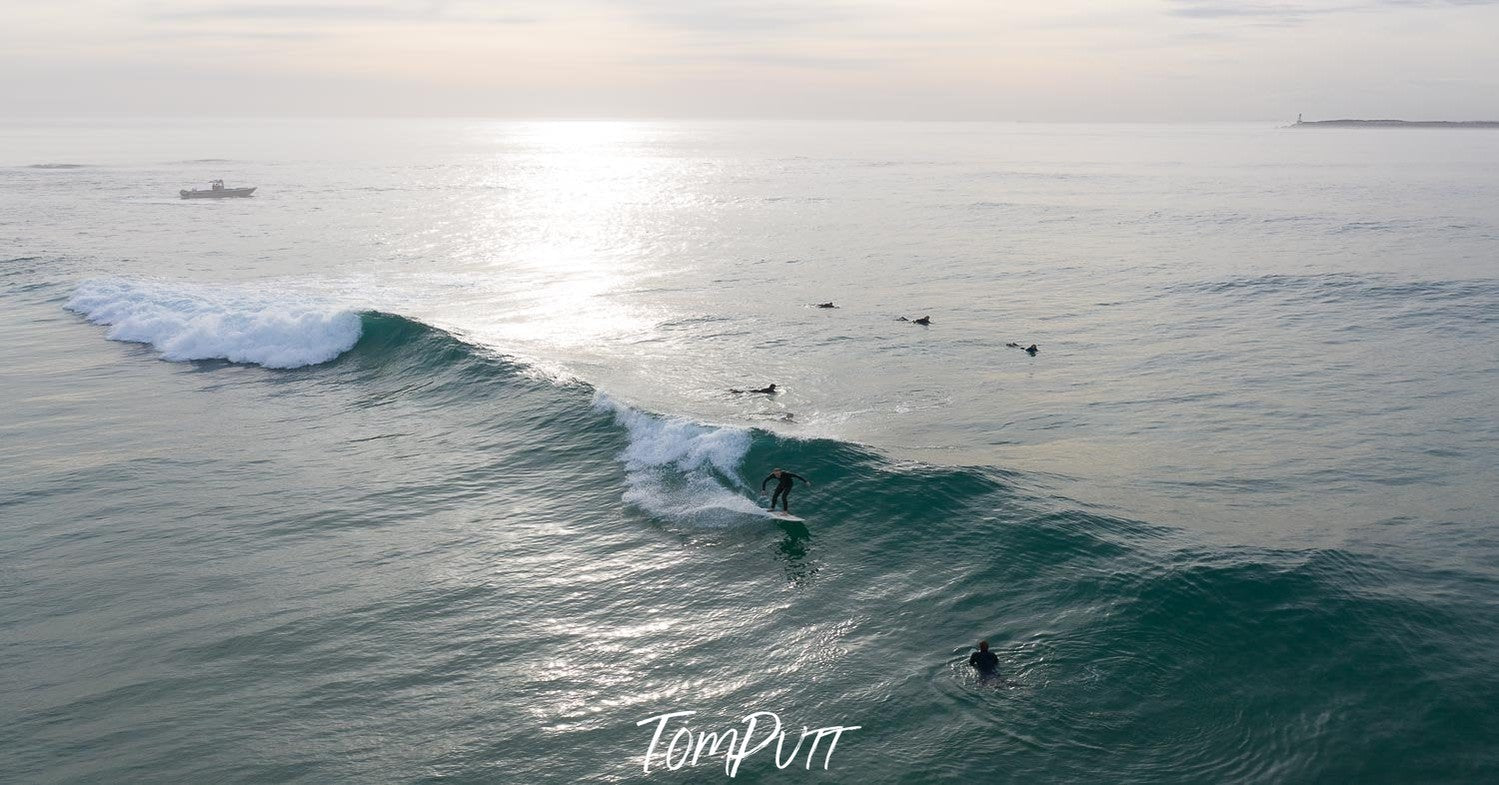 Massive waves of water in the ocean, Surf Break, Point Nepean - Mornington Peninsula VIC