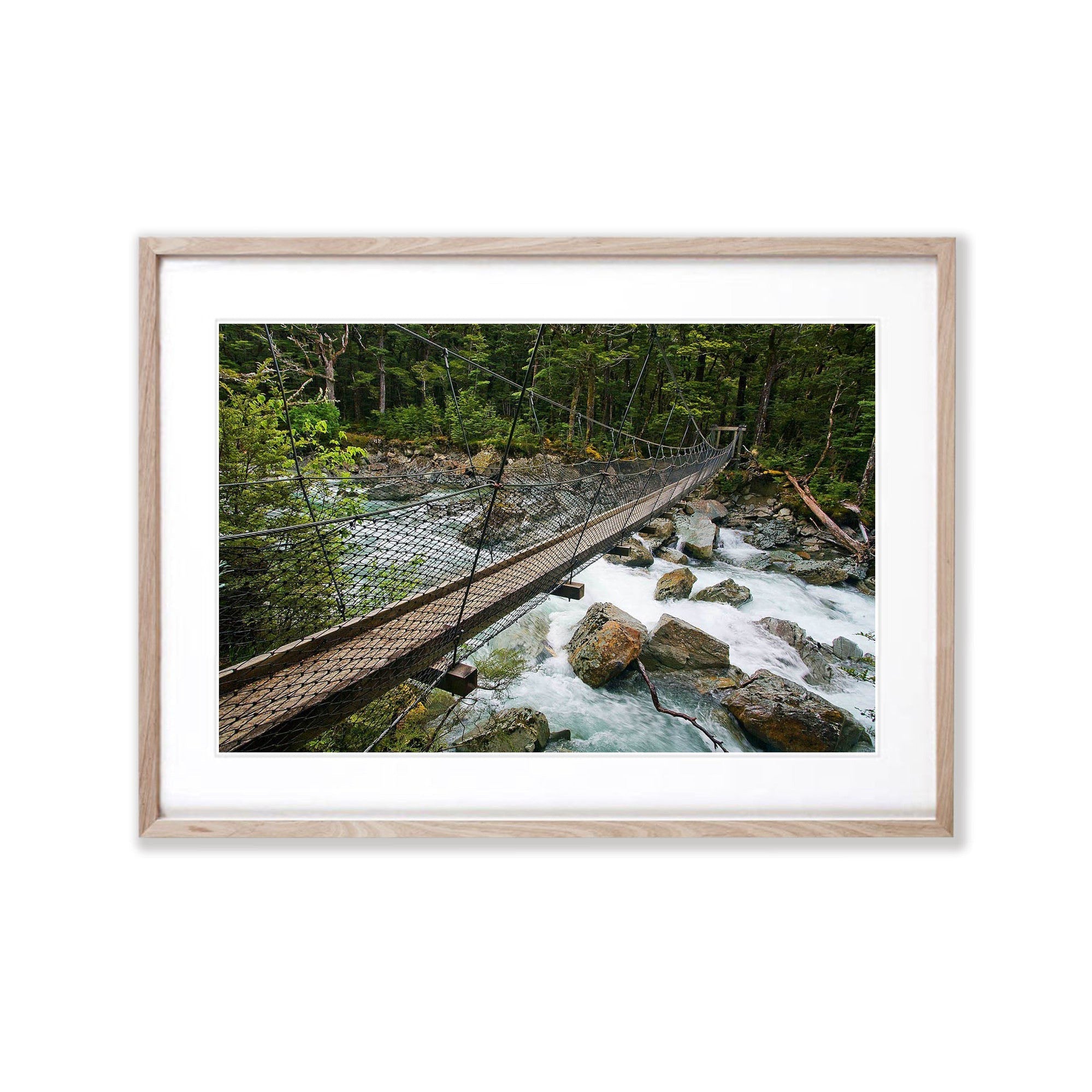 Swing Bridge, Routeburn Track - New Zealand