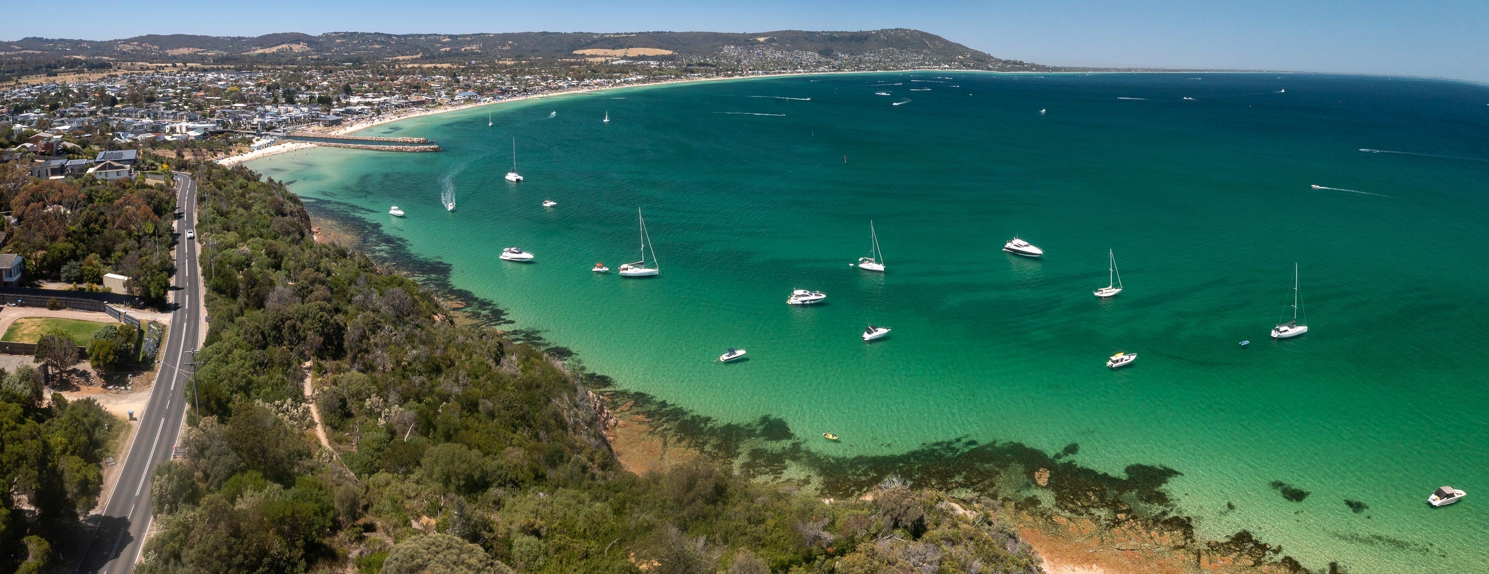 Tassells Cove, Mount Martha from above