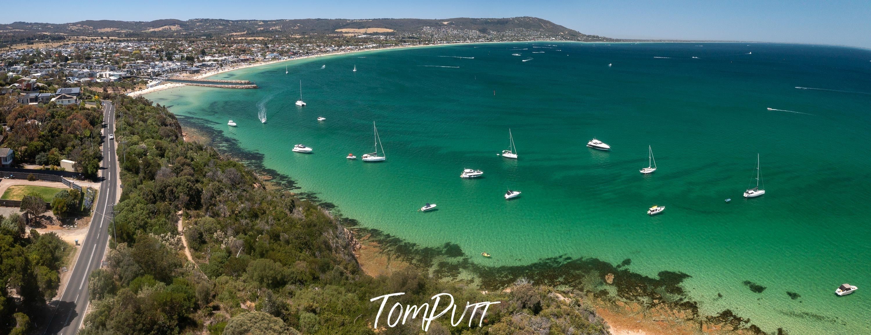 Tassells Cove, Mount Martha from above