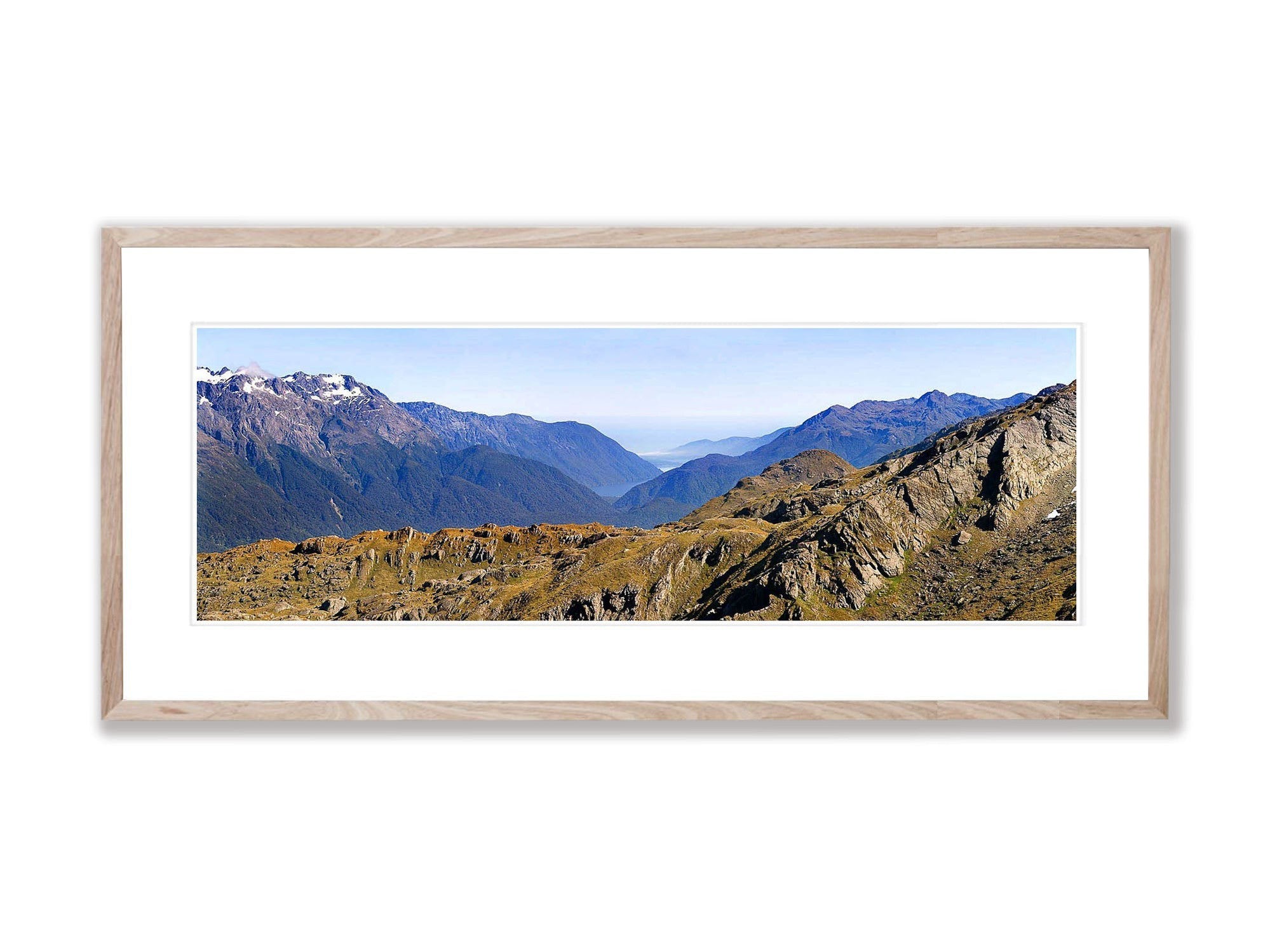 The Hollyford Valley looking toward Martins Bay, Routeburn Track - New Zealand