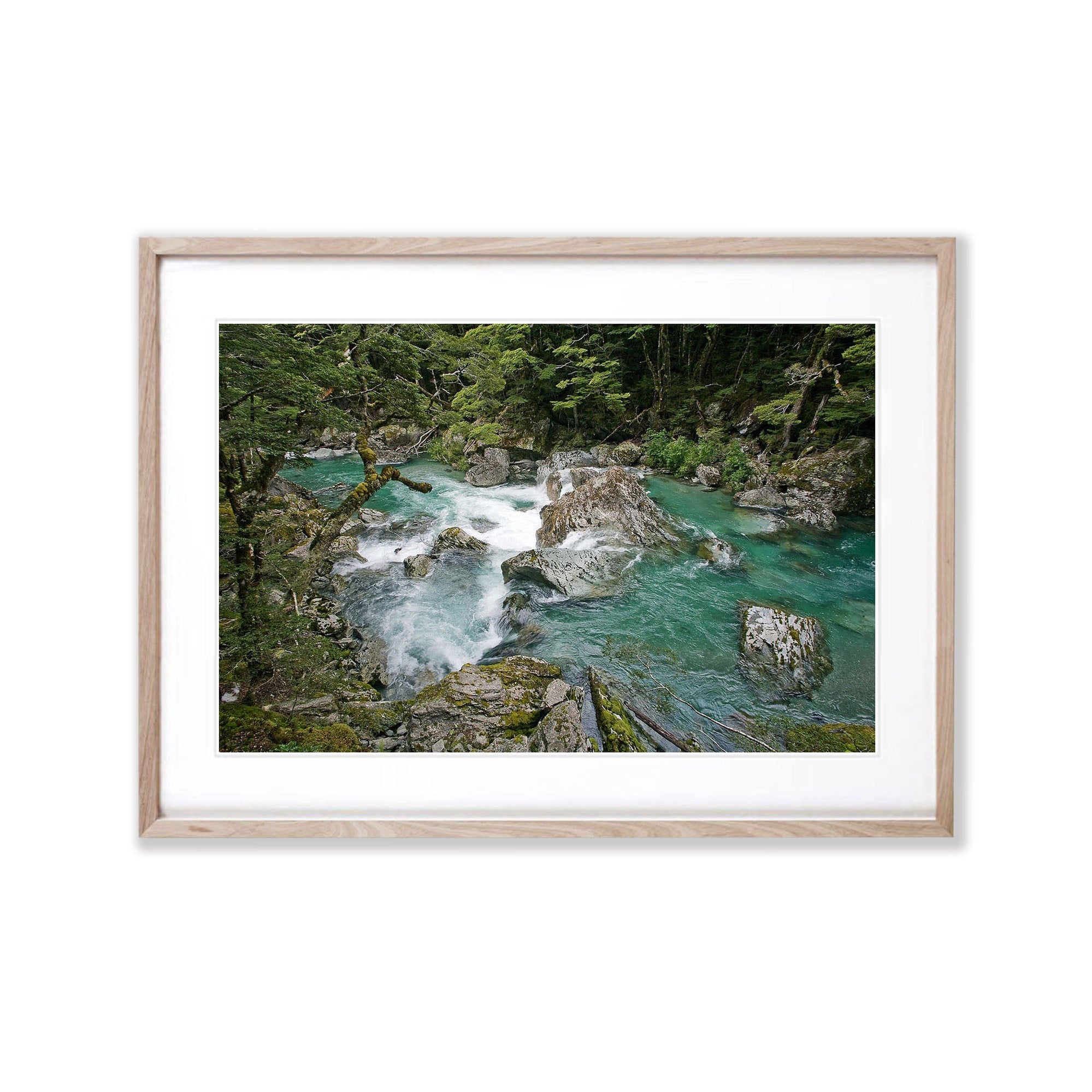 The Route Burn turquoise waters, Routeburn Track - New Zealand