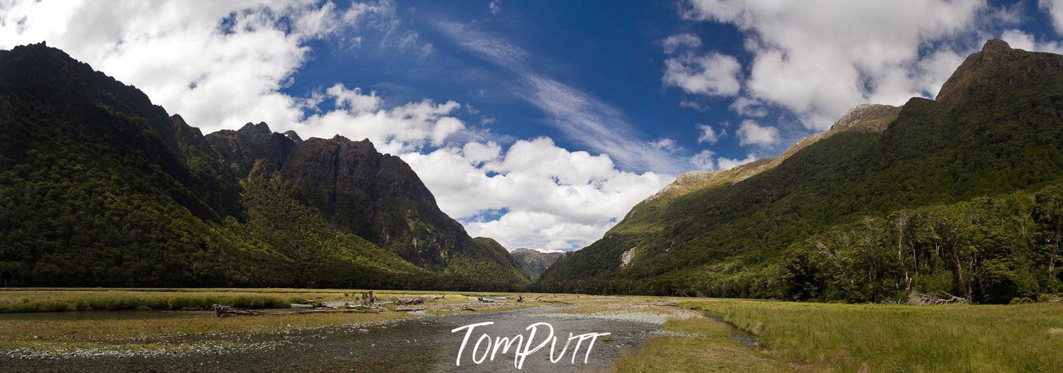 The Routeburn Flats, Routeburn Track - New Zealand