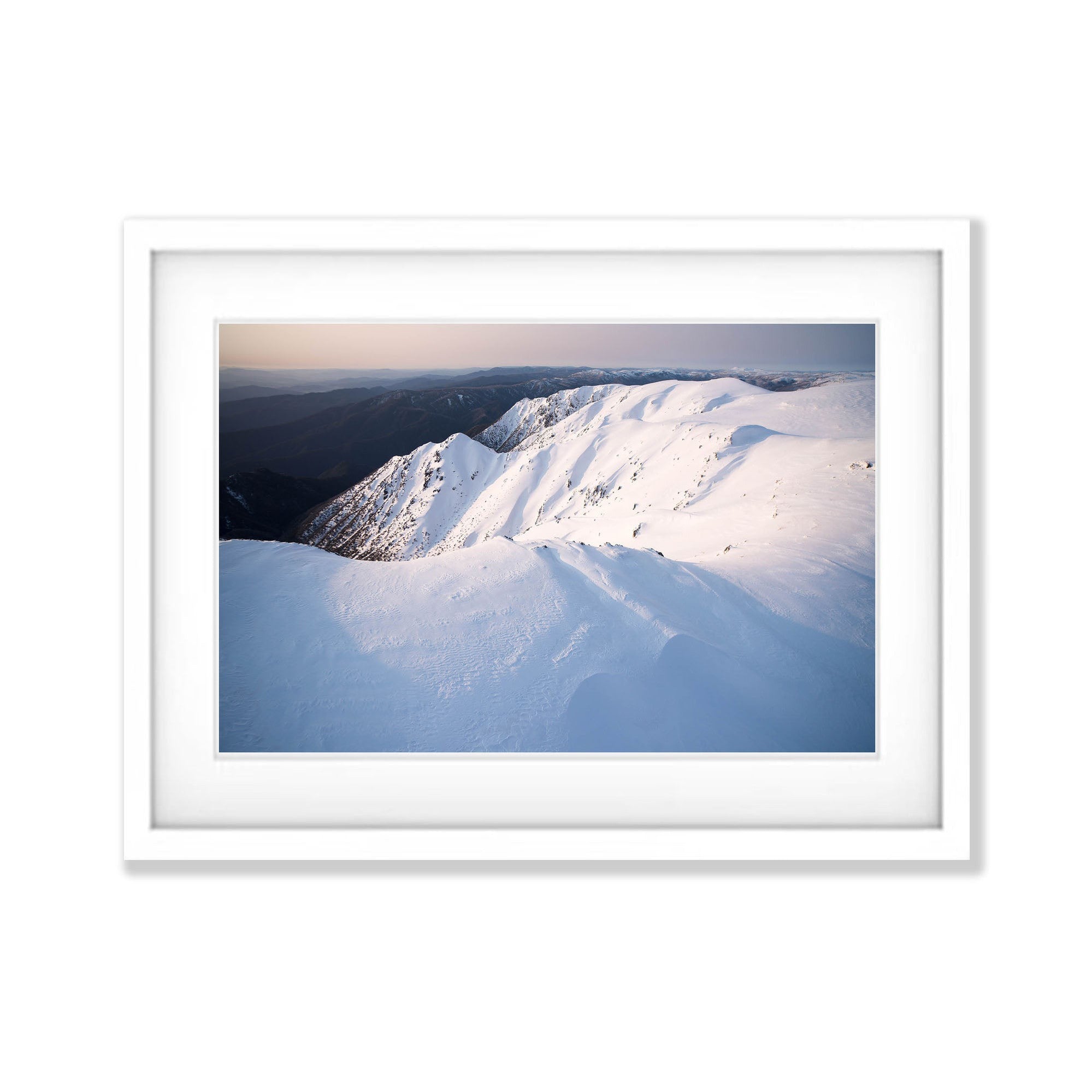 The Sentinel in winter snow, Snowy Mountains, New South Wales