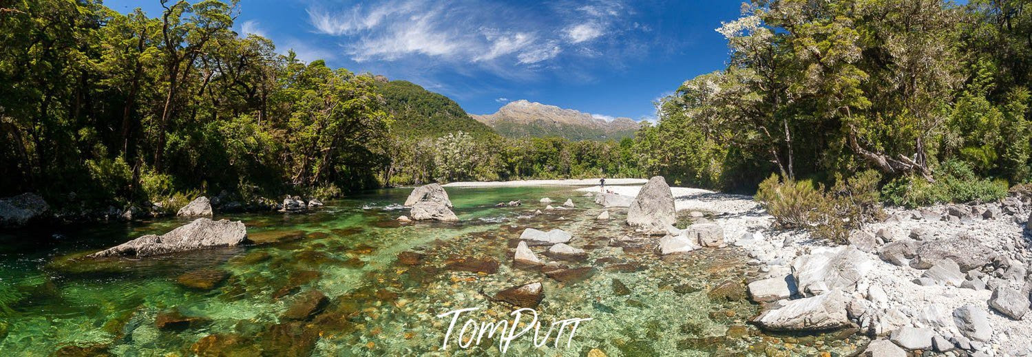 The Swimming Hole near Clinton Hut, Milford Track - New Zealand