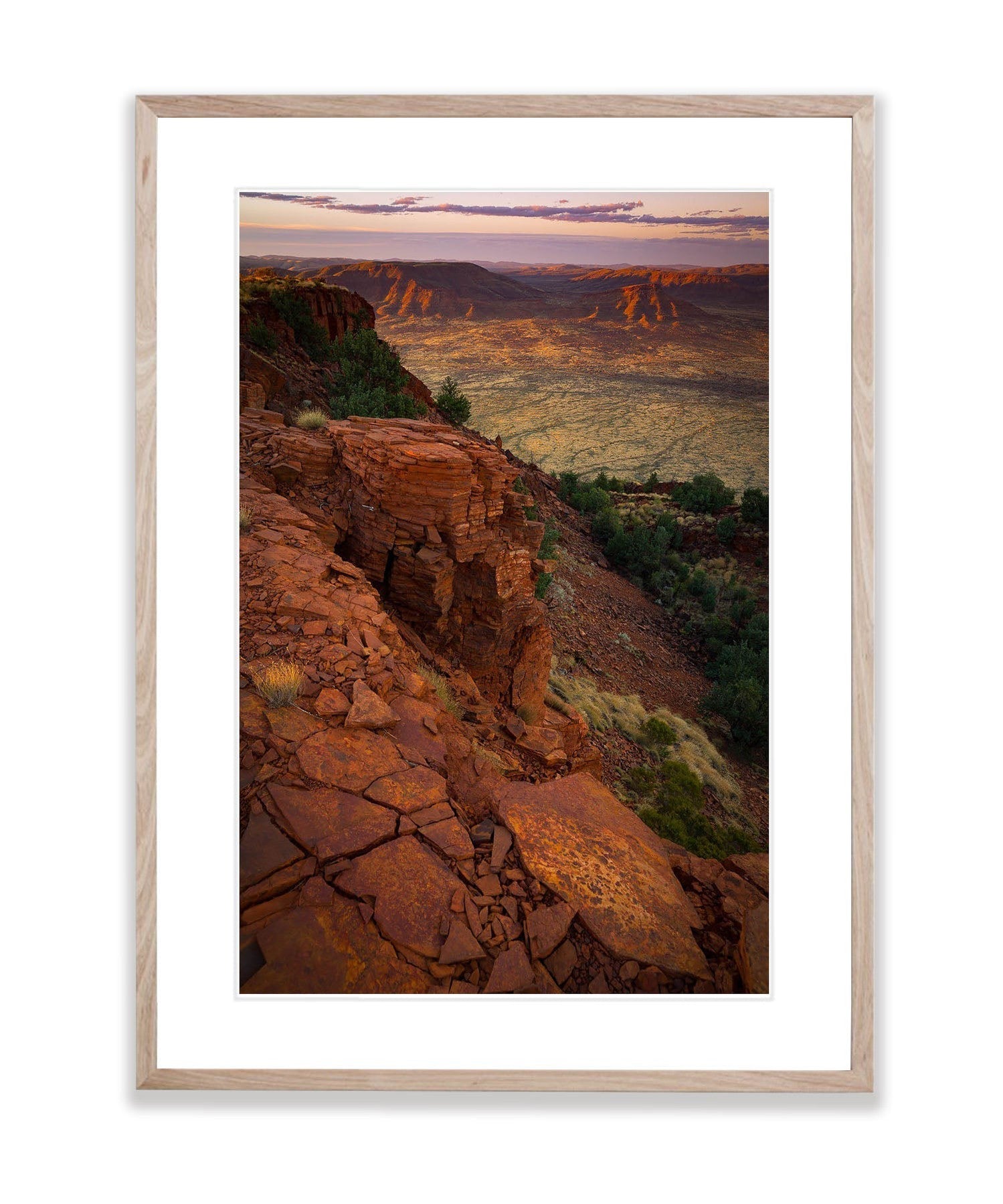 The view from Mount Bruce, Karijini, The Pilbara