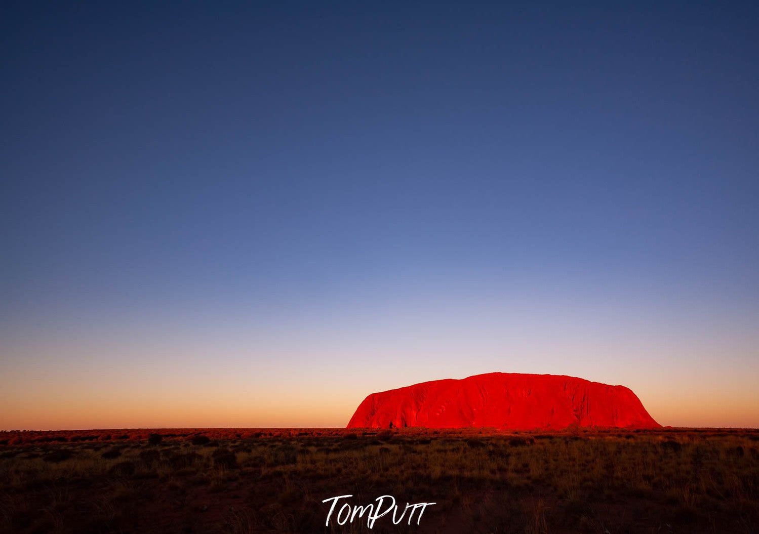 Uluru Sunset Glow No.2, Central Australia