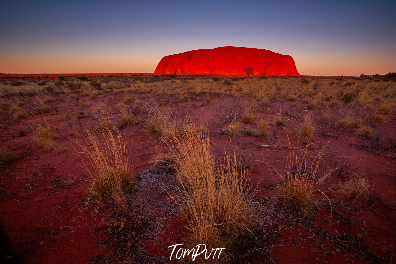 Uluru Sunset Glow, Central Australia