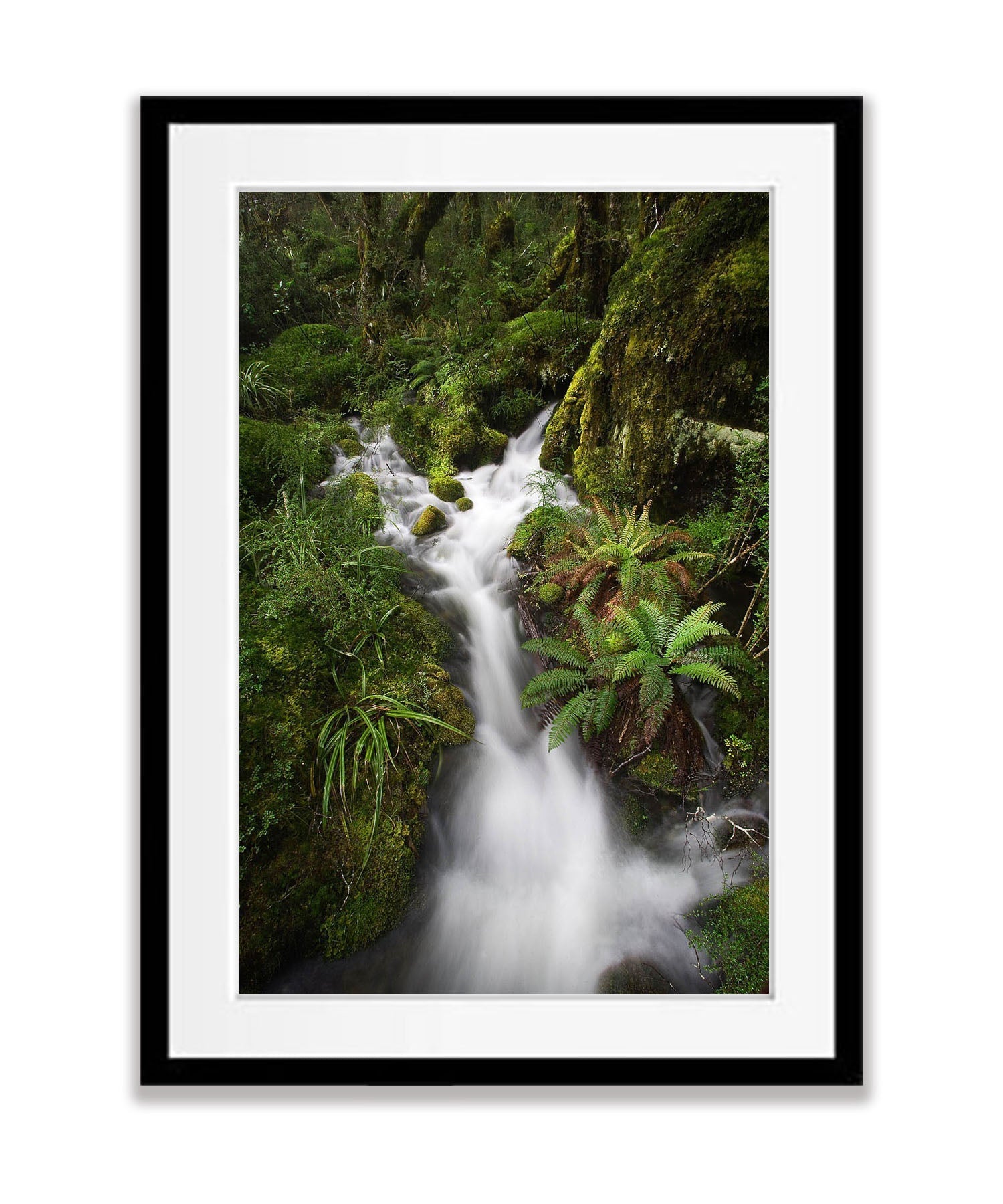 Waterfall, Routeburn Track - New Zealand