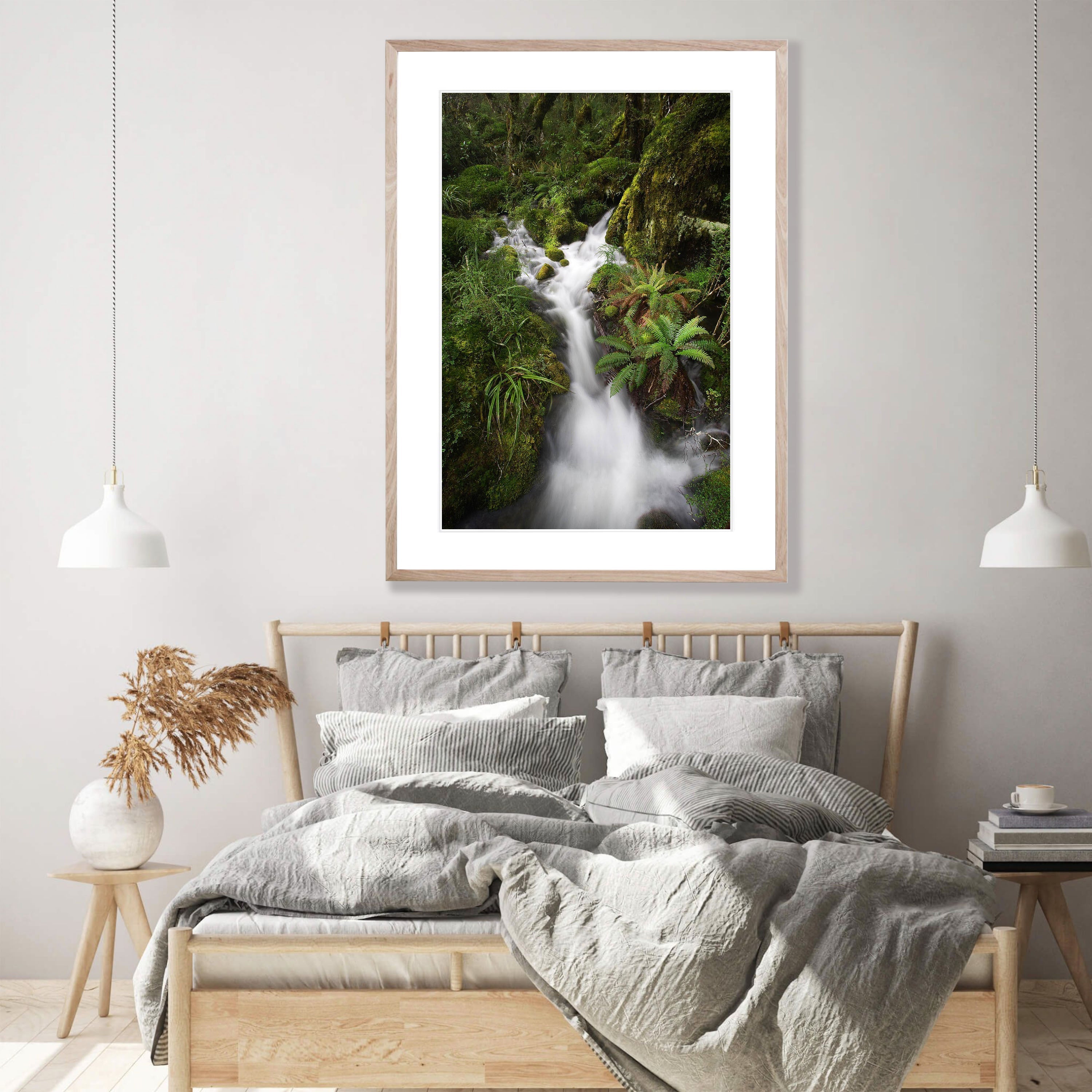 Waterfall, Routeburn Track - New Zealand