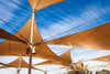 The beautiful inside shading camps of a big lobby with lite rays of sunlight coming in, Yulara Resort #6 - Red Centre NT